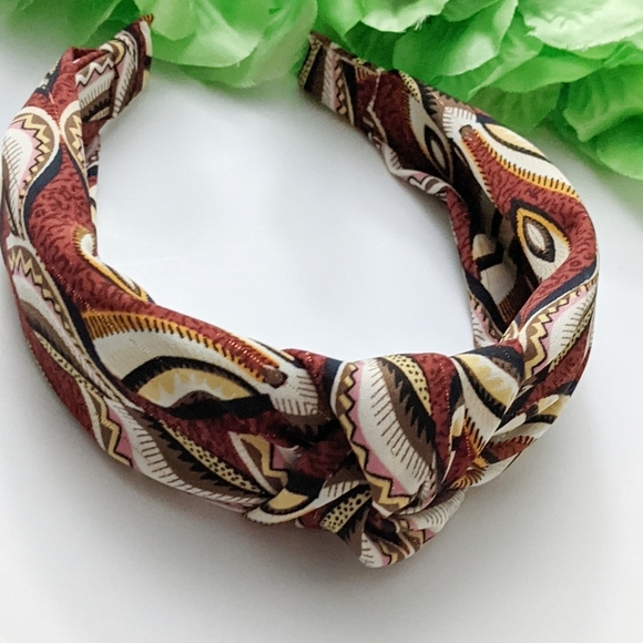 Anthropologie Abstract Knot Turban Headband New - Picture 1 of 4